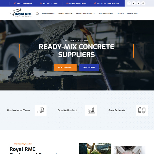 small business website design